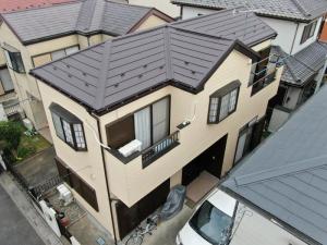 外壁塗装･屋根カバー工事～屋根カバー工事で台風から屋根を守る～
