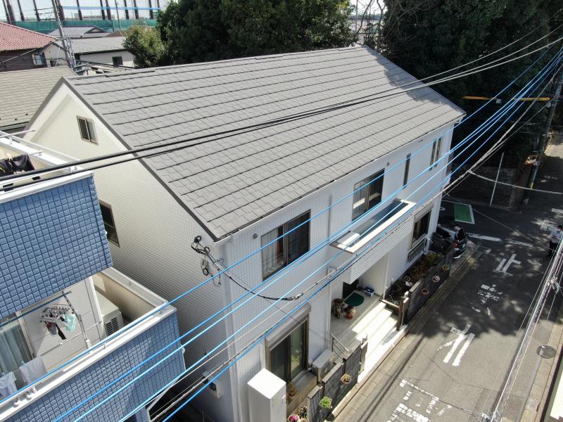 外壁屋根カバー工事、天窓撤去、付帯部塗装