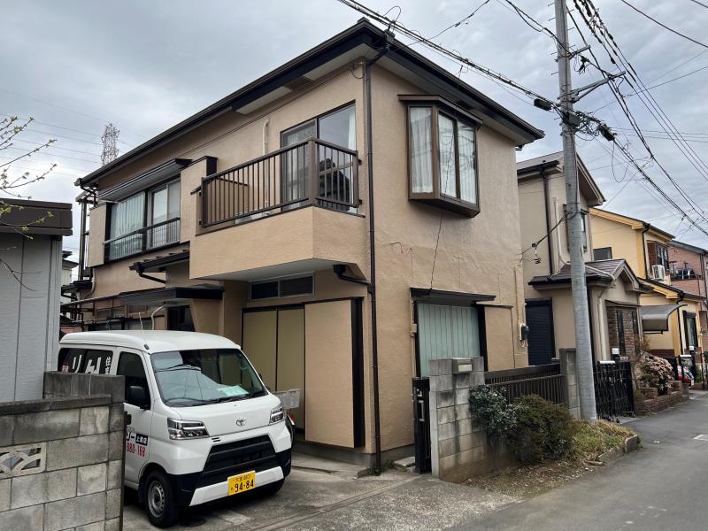 外壁塗装、屋根カバー、付帯部塗装、クラック補修、軒天交換
