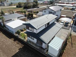 屋根 棟板金 交換工事