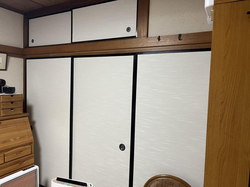 襖交換工事